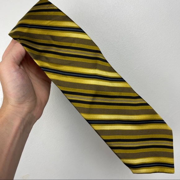 Vitaliano Pancaldi Made in Italy Silk Striped Luxury Tie